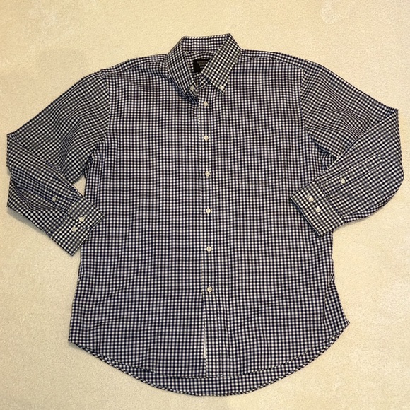 Nordstrom Men’s Shop Non- Iron Classic Fit Dress Shirt - Size 16 / 32 - Picture 7 of 11